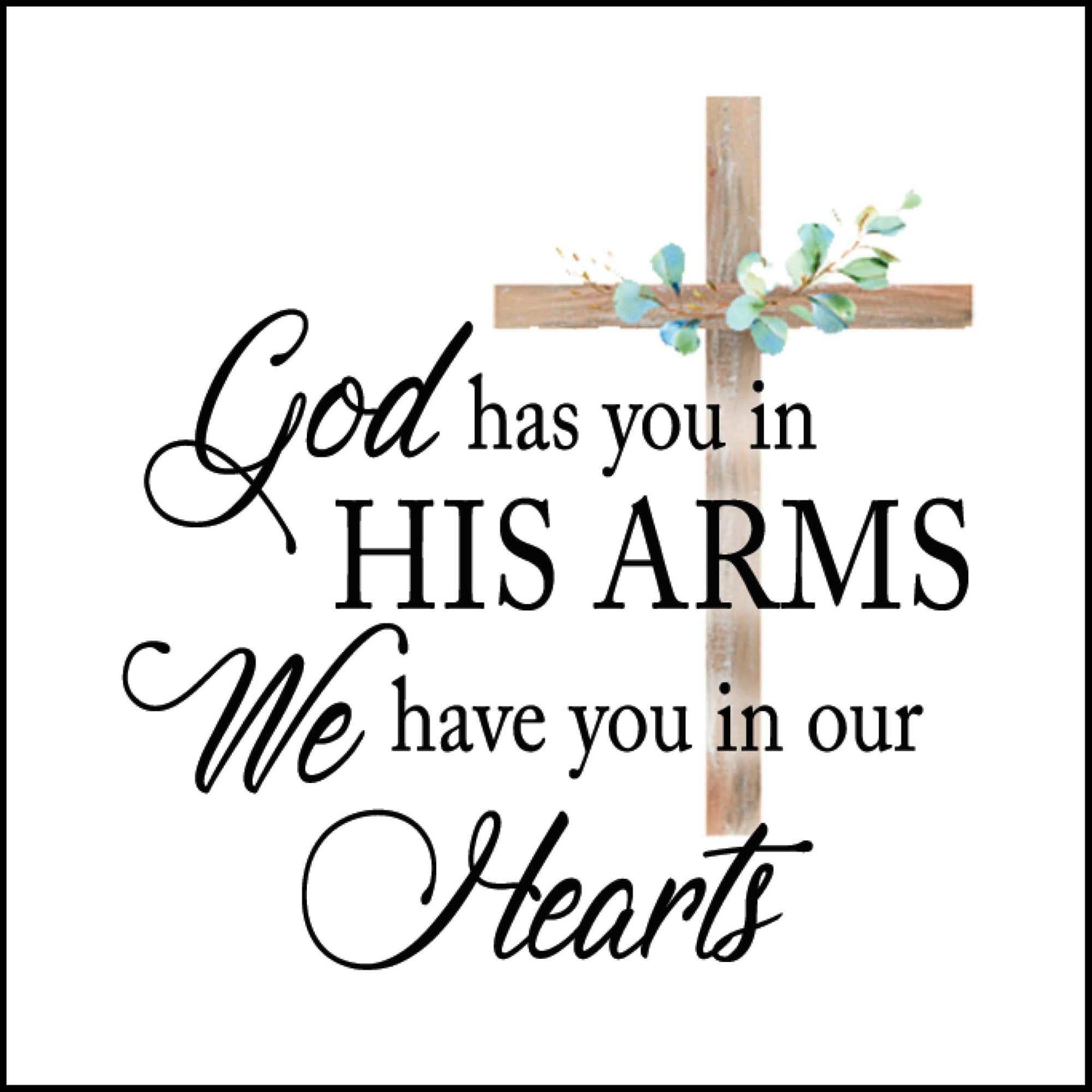 Figurine God Has You In His Arms