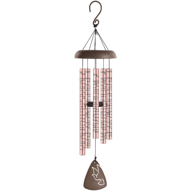 "Amazing Grace" 30" Rose Gold Sonnet Chime