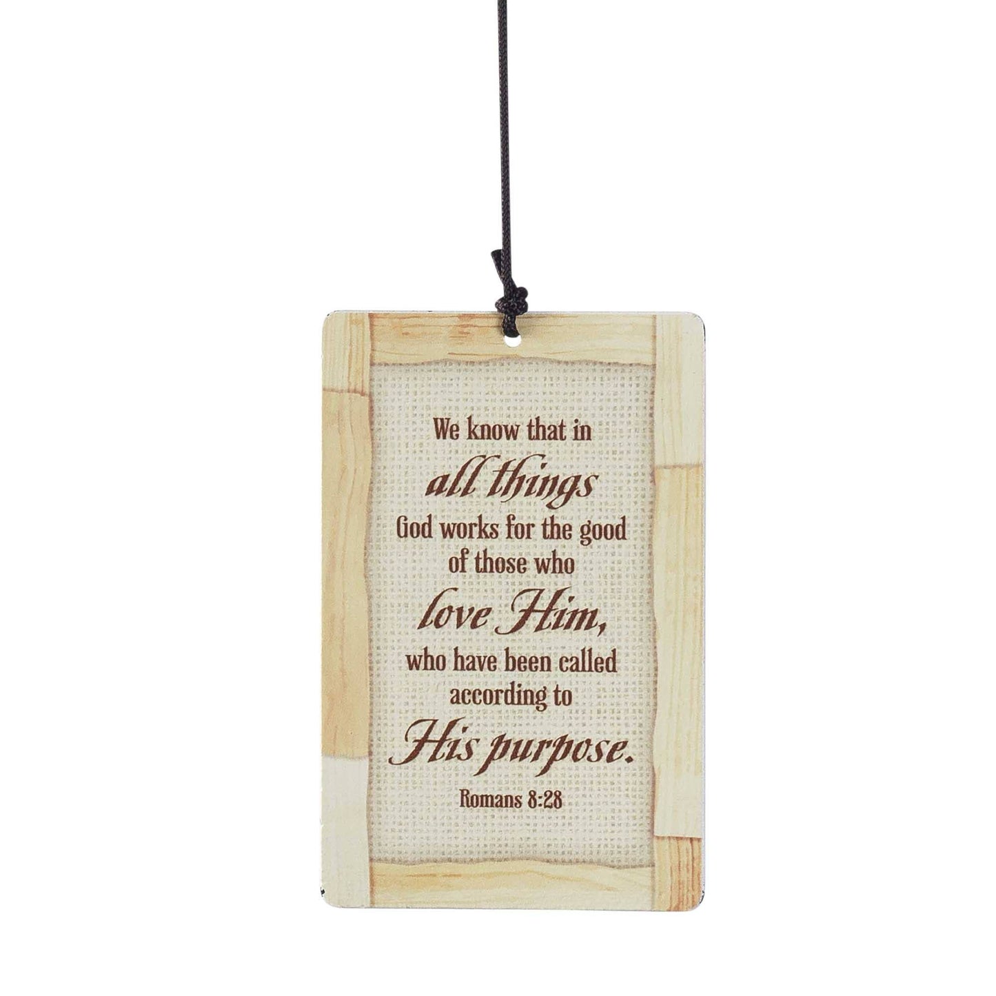 Aluminum Windchime All Things Work Rom. 8:28