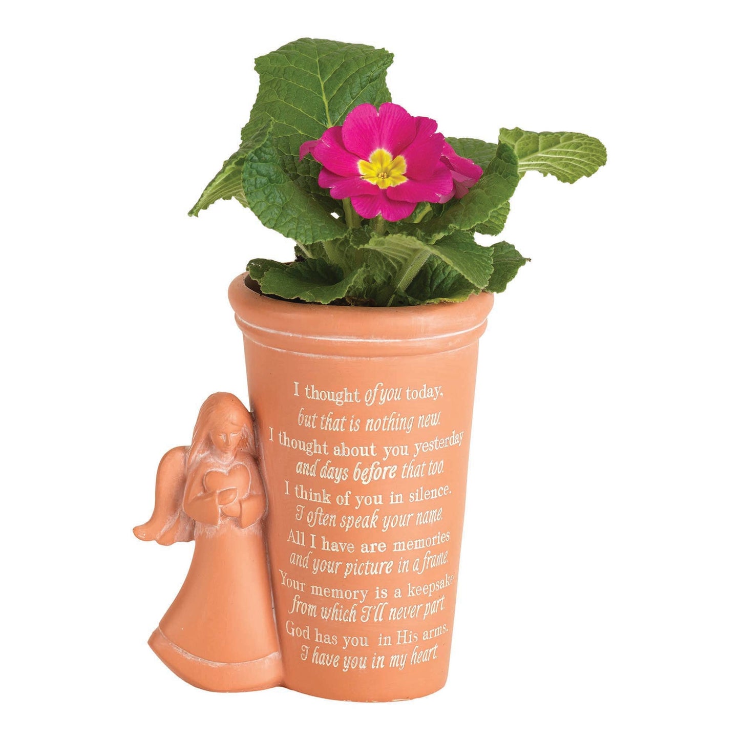 Angel 'I Thought of You Today' Bereavement Plant Pot