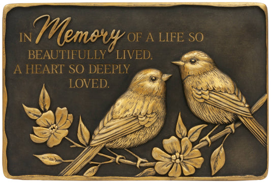 "Beautifully Lived" Memorial Stone