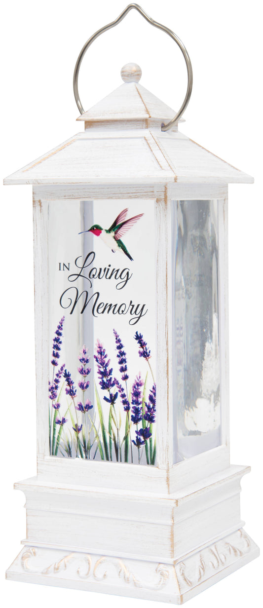 "Loving Memory" Water Glitter Lantern