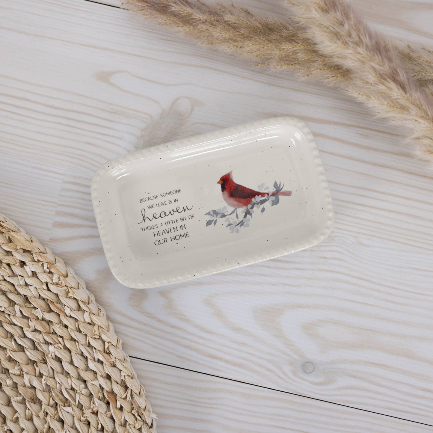 Heaven In Our Home - 5" x 3" Keepsake Dish