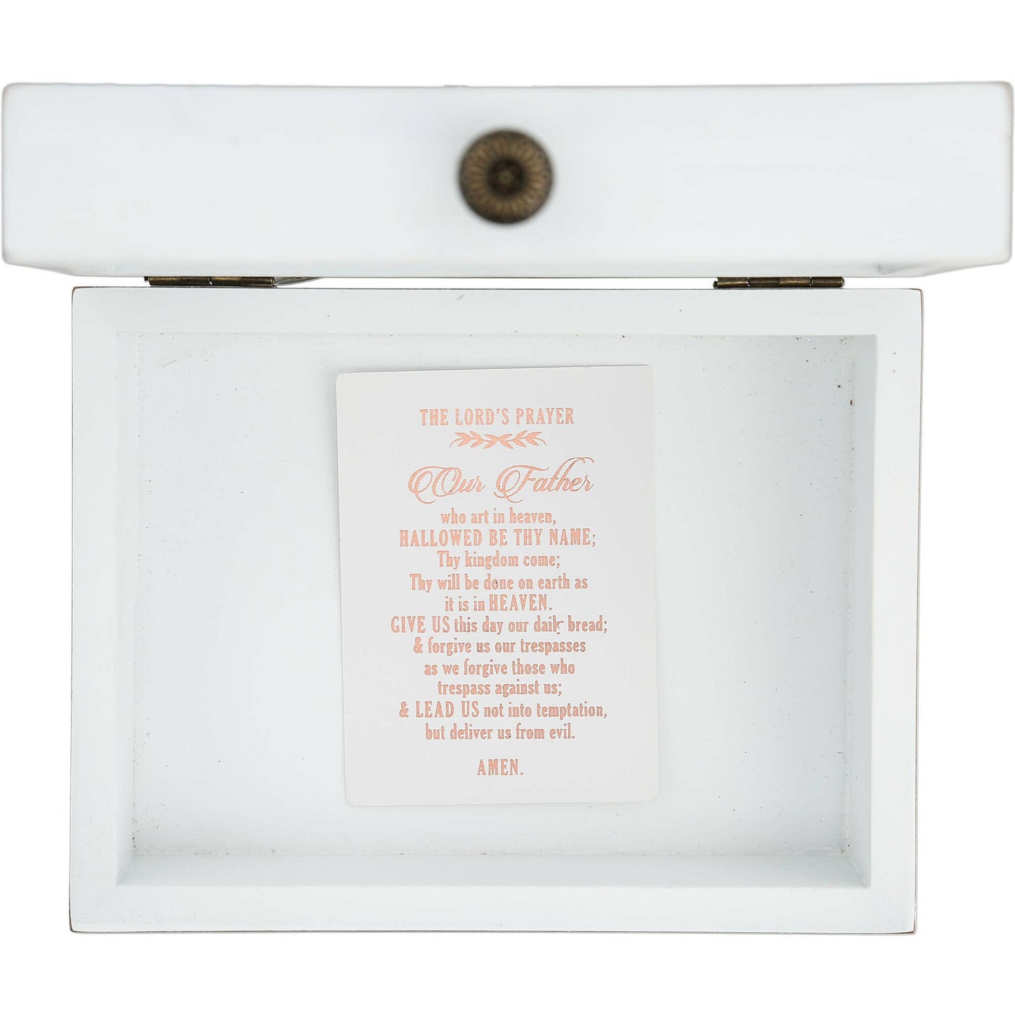 The Lord - 6.5" x 5" Prayer Box with Photo Frame