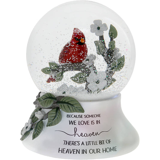 Heaven In Our Home - LED Lit, 120mm Musical Water Globe
