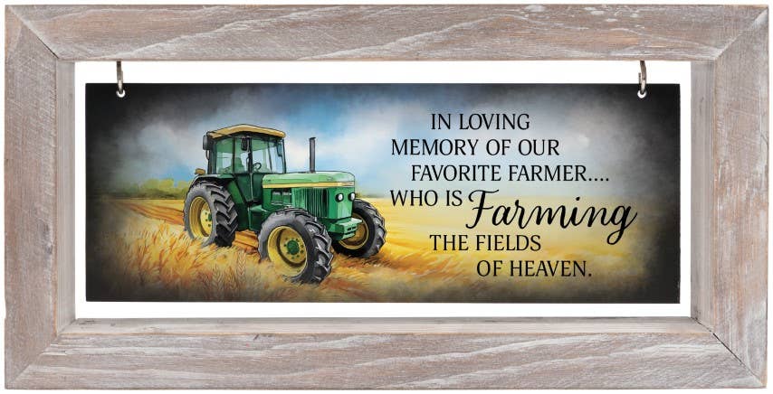 Farming Framed Message Bar
