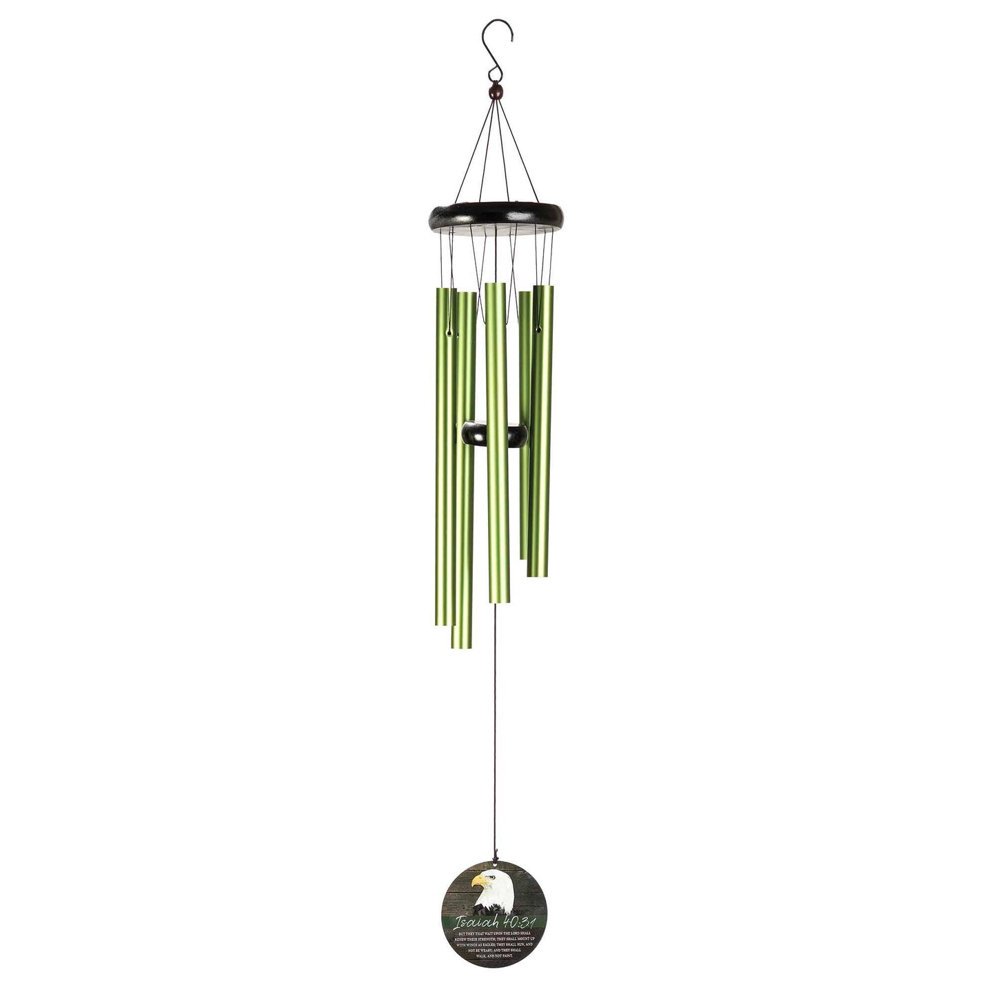 WINDCHIME EAGLE ISAIAH 40:31 35"