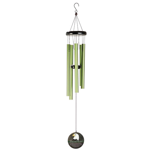 WINDCHIME EAGLE ISAIAH 40:31 35"