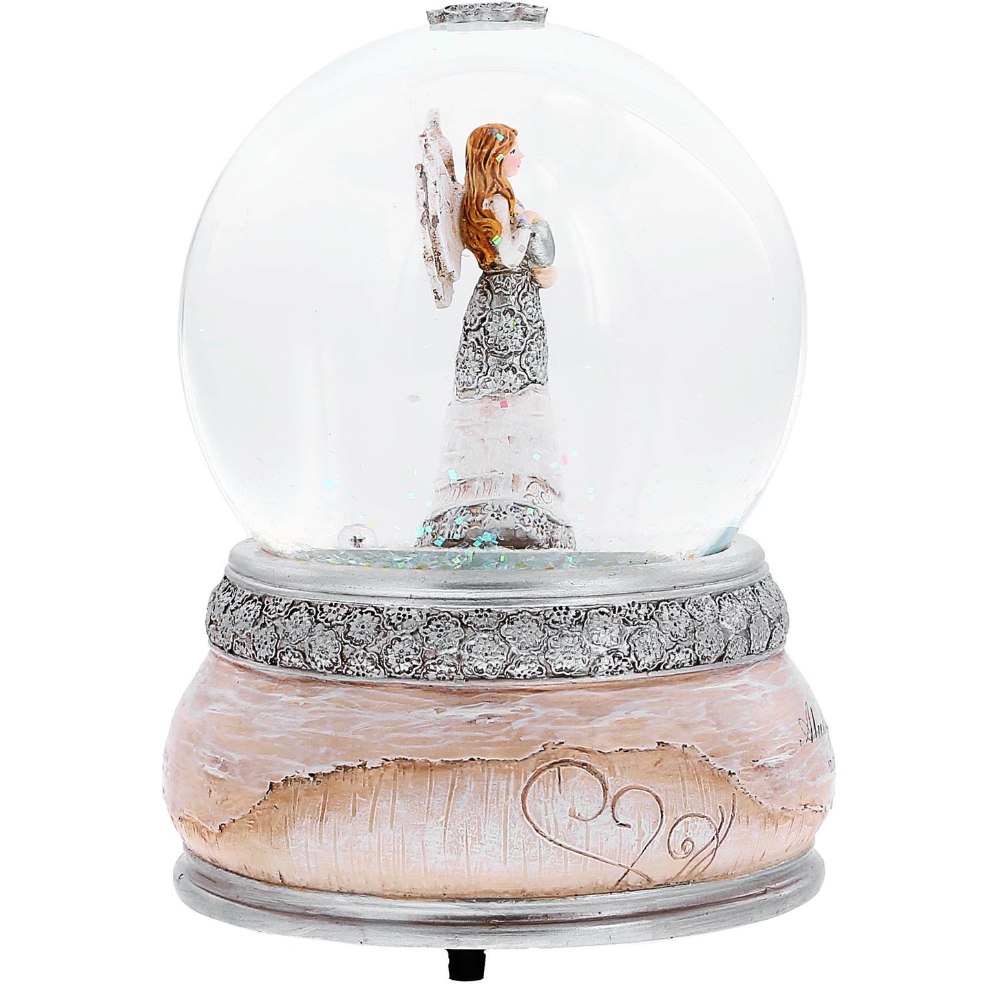 Forever in Our Hearts - LED Lit, 100mm Musical Water Globe