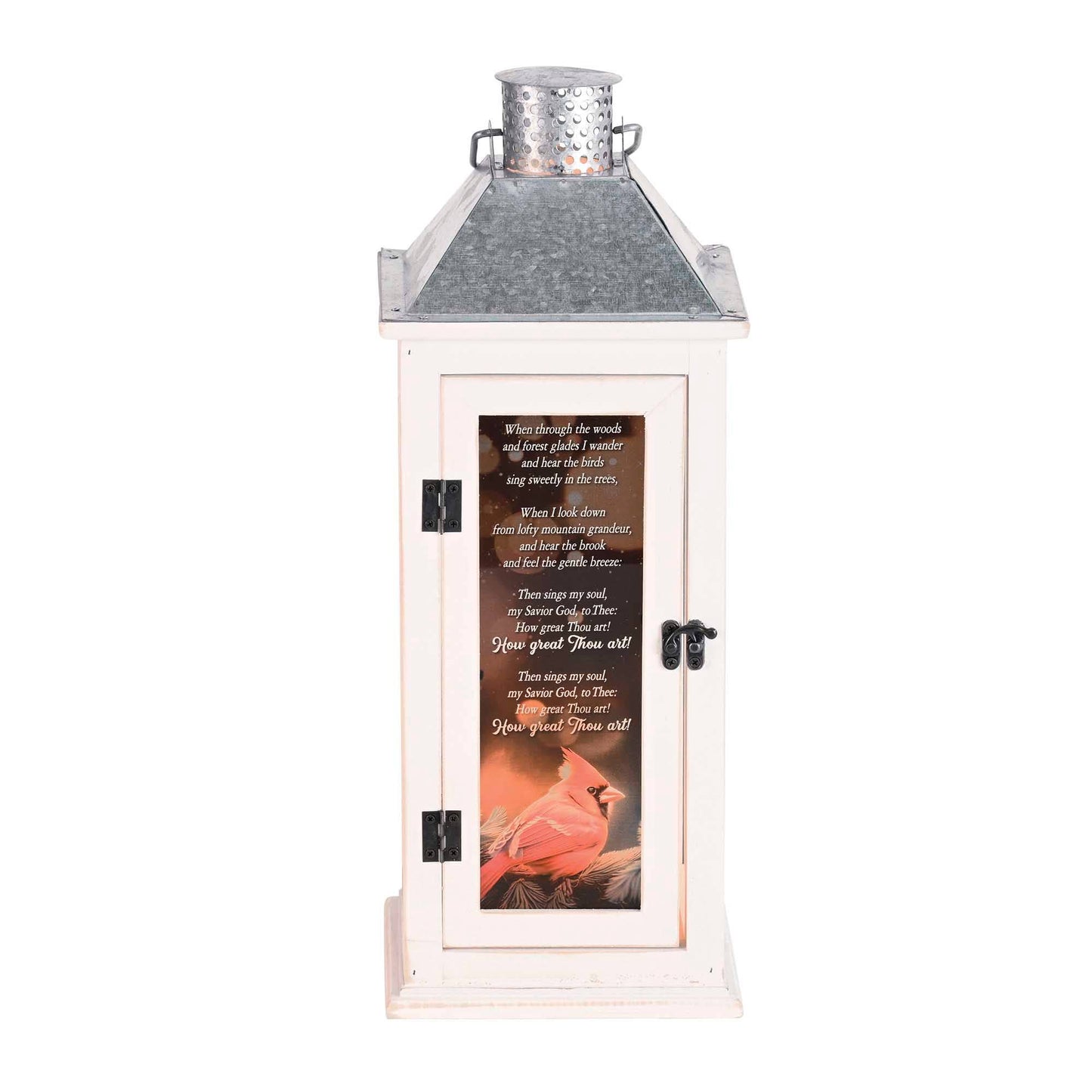 Lantern How Great Thou Art Cardinal