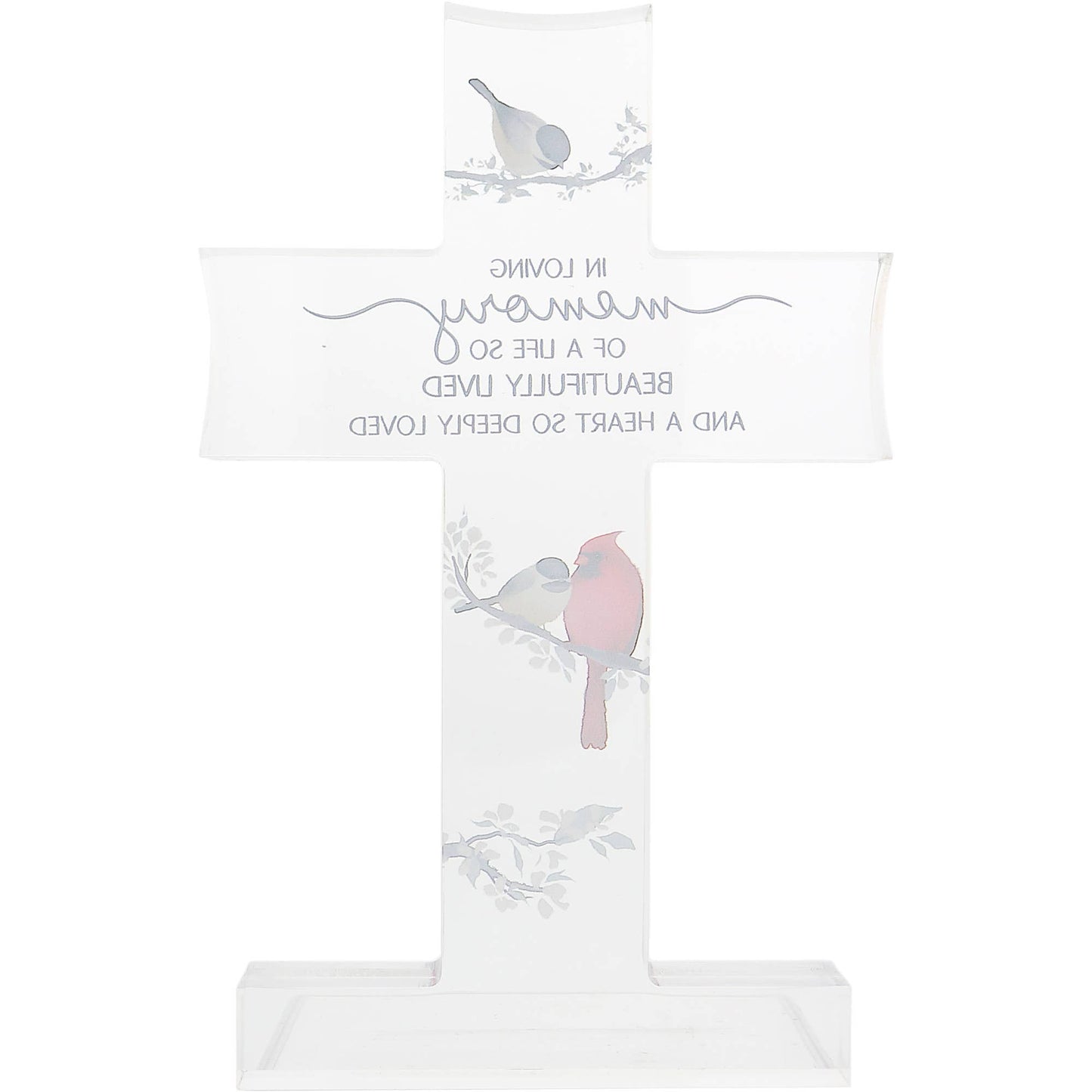Memory - 7" Acrylic Cross Plaque