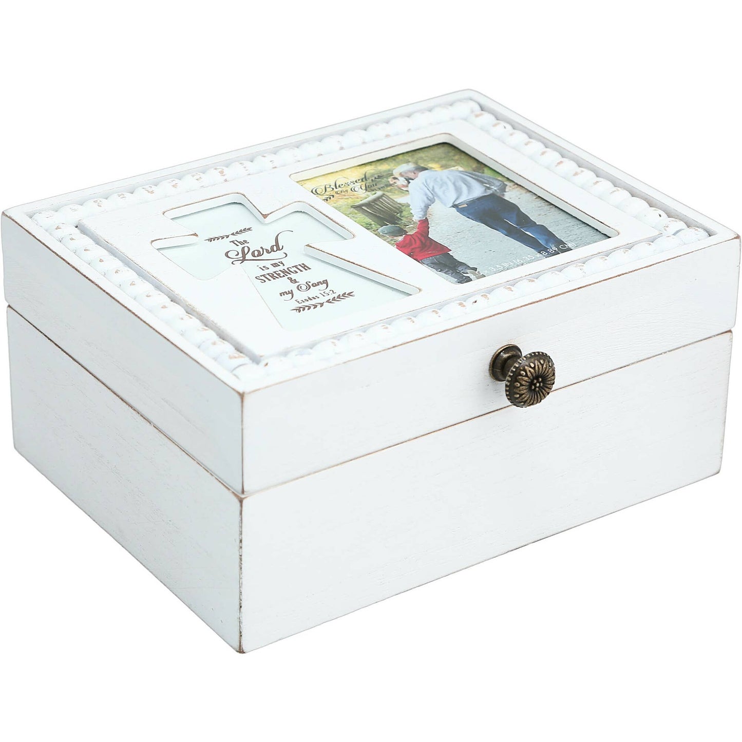 The Lord - 6.5" x 5" Prayer Box with Photo Frame