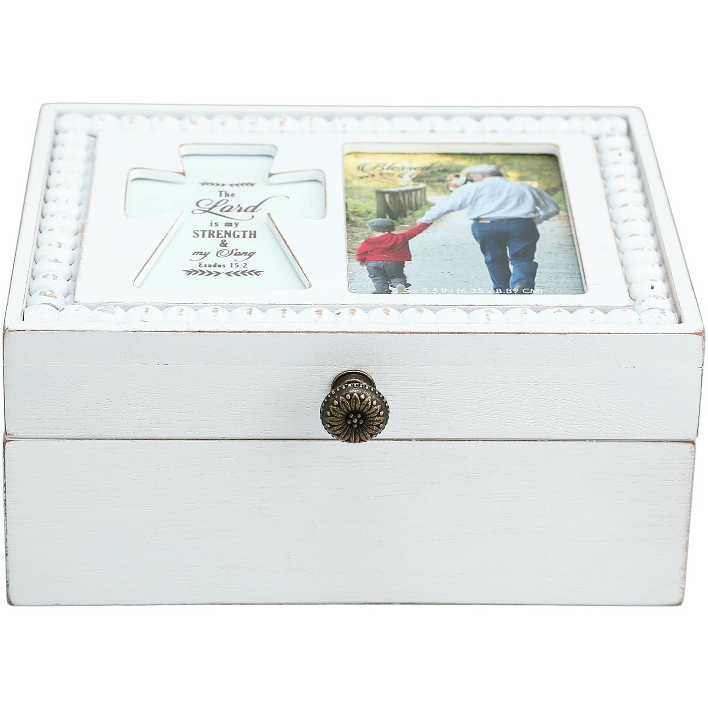 The Lord - 6.5" x 5" Prayer Box with Photo Frame