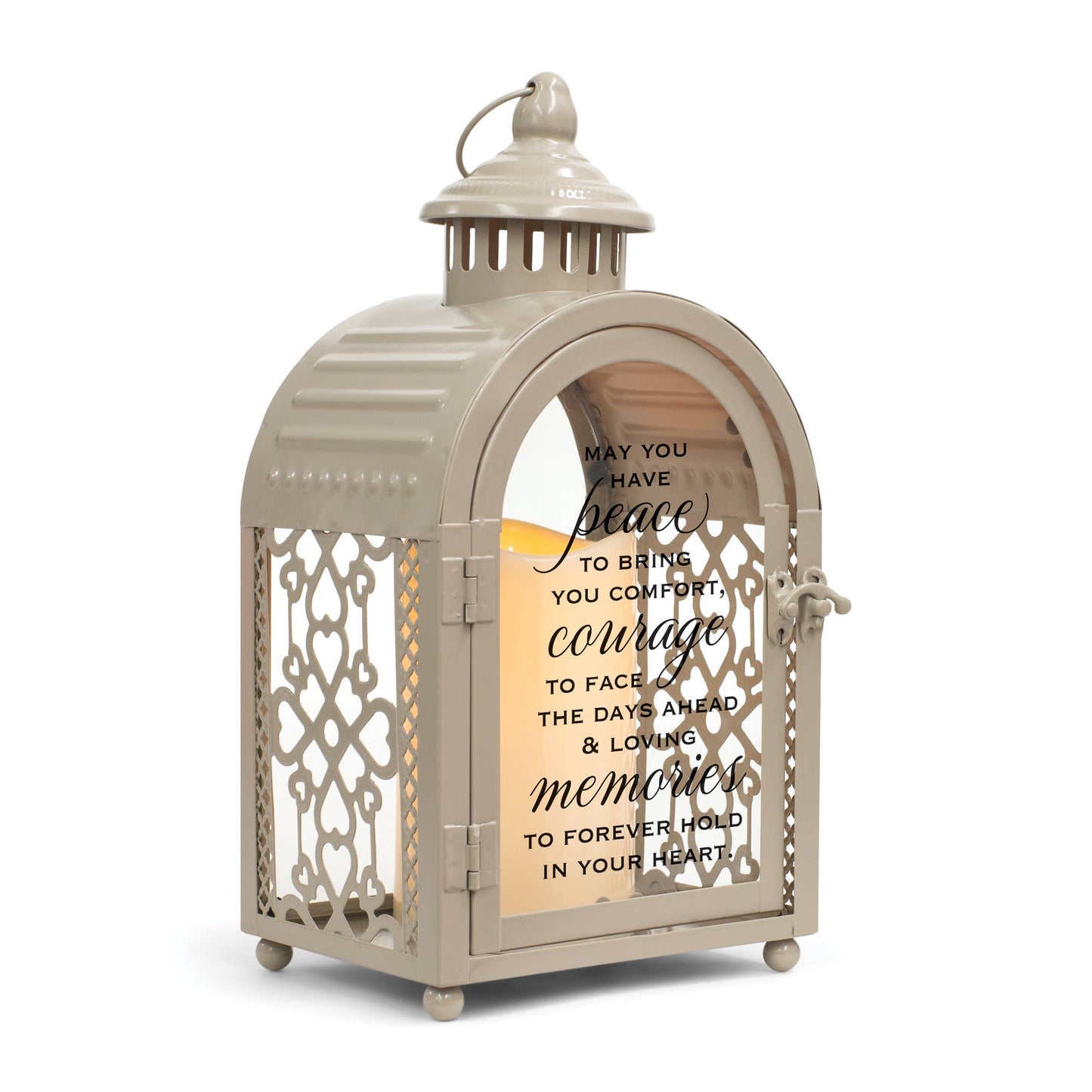 MAY PEACE TO BRING YOU COMFORT lantern