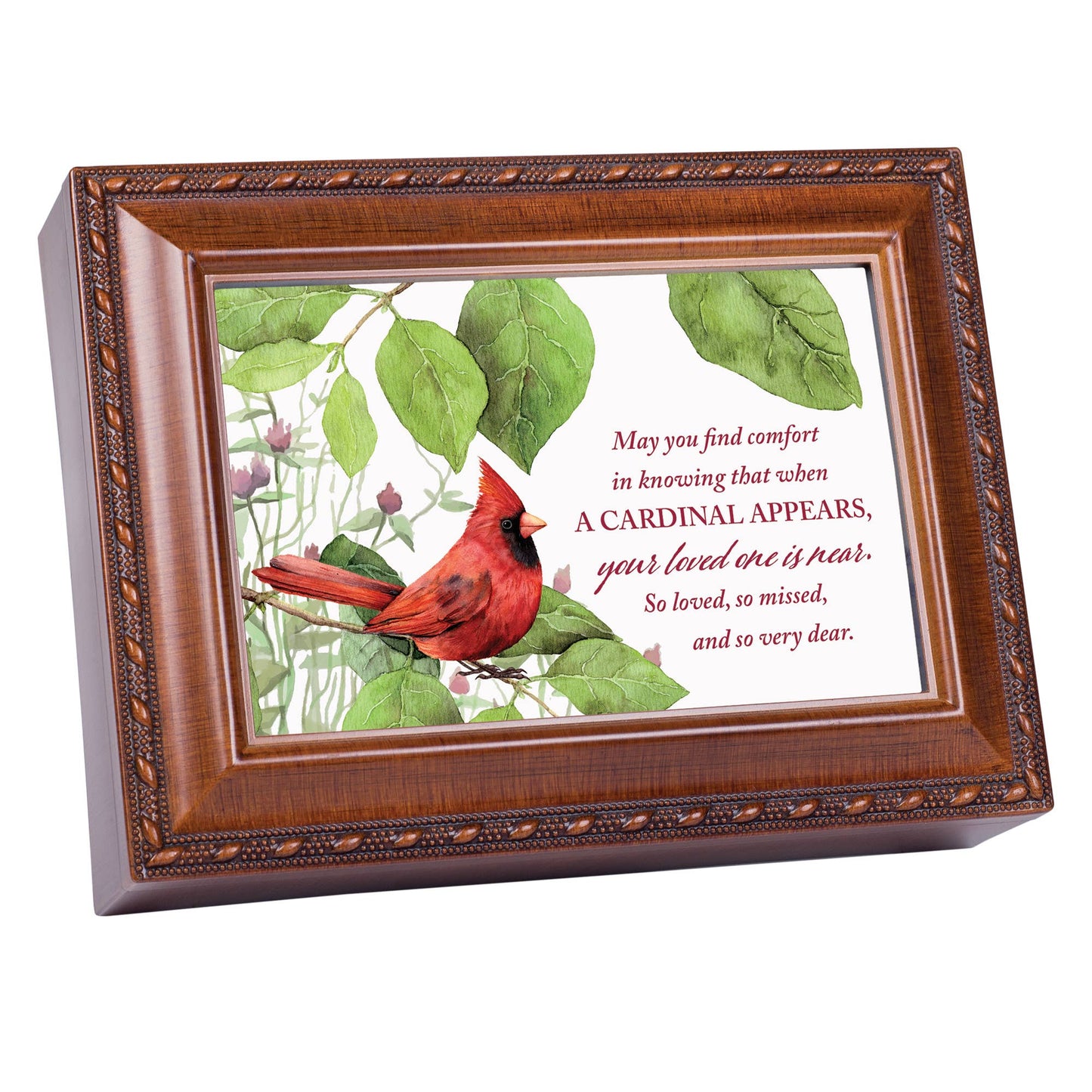 A CARDINALS APPEARS music box