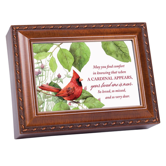 A CARDINALS APPEARS music box
