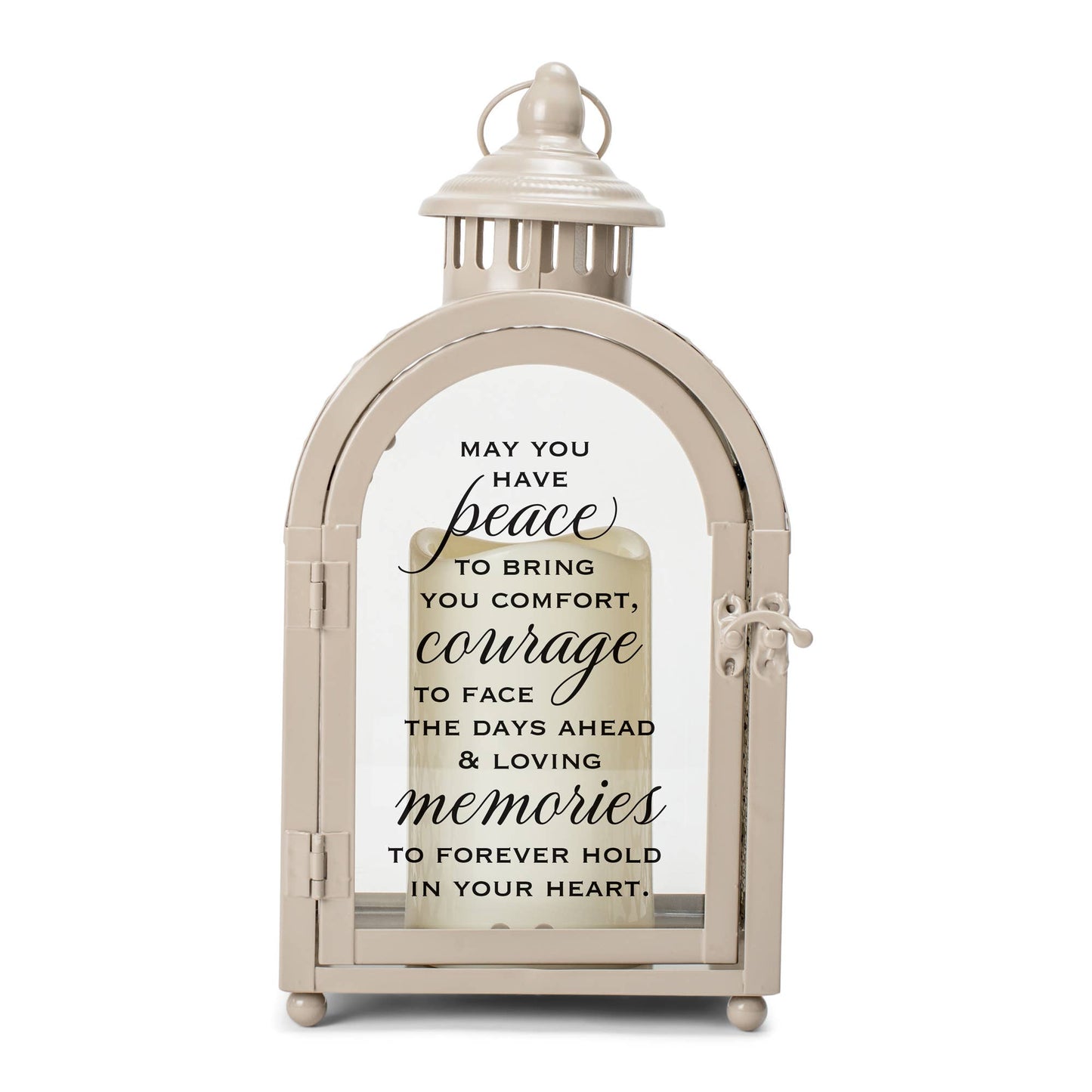 MAY PEACE TO BRING YOU COMFORT lantern