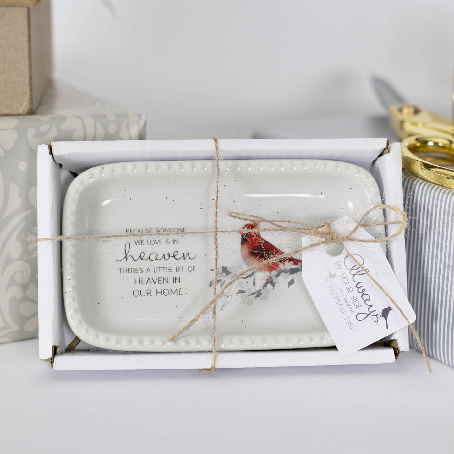 Heaven In Our Home - 5" x 3" Keepsake Dish
