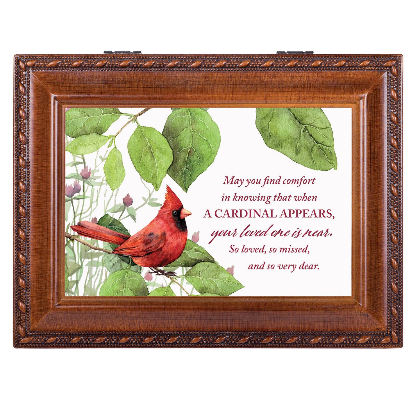 A CARDINALS APPEARS music box