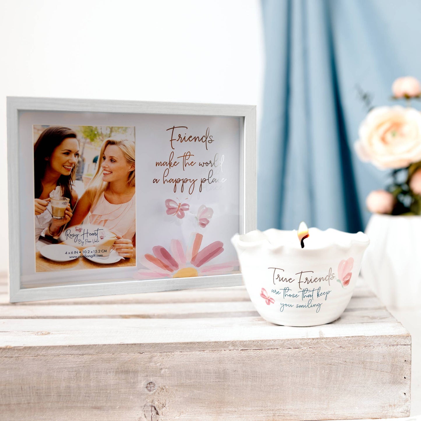 Friends - 9.5" x 7.5" Shadow Box Frame
(Holds 4" x 6" Photo)